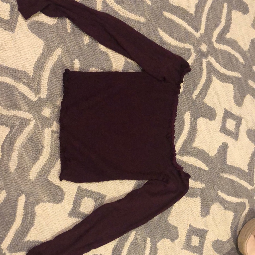 Hollister long sleeve fitted shirt